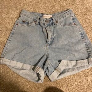 Topshop mom shorts